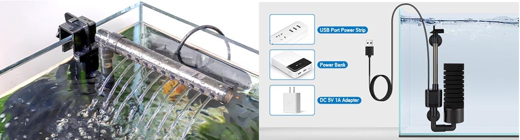 USB port water filter