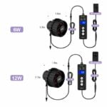 Safety wavemaker DC pump for aquariums