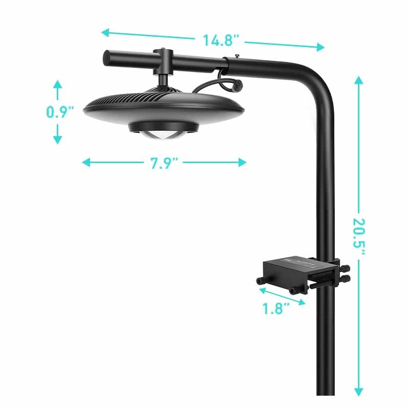 hygger 192 planted light for long tanks