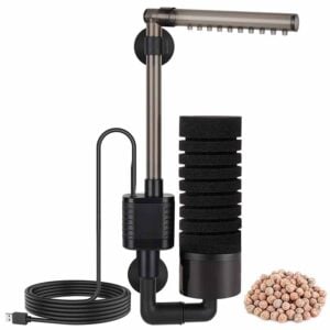 hygger USB Electric Aquarium Sponge Filter