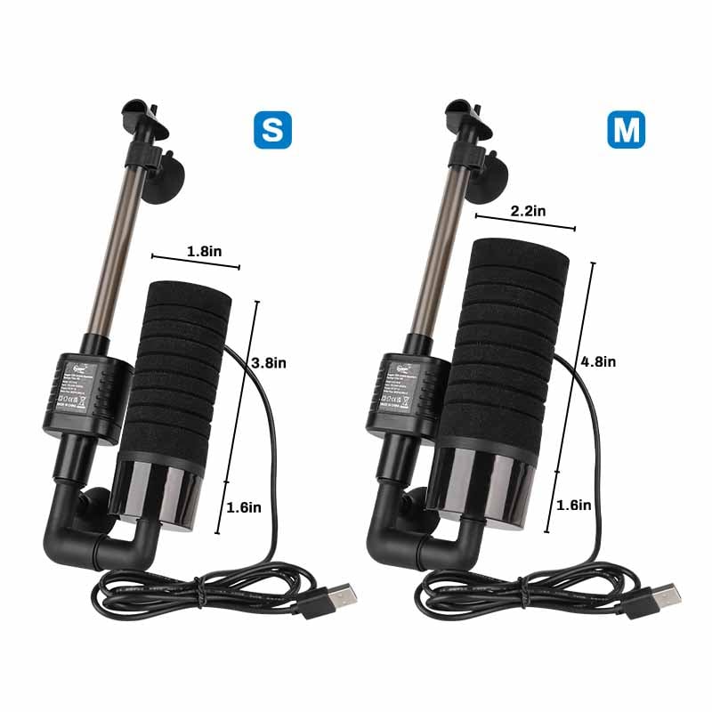 Multi-installation of USB electric sponge filter