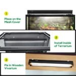 Install ways of reptile UVB light