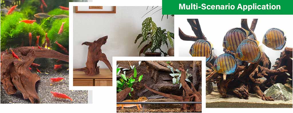Natural driftwood teak widely application