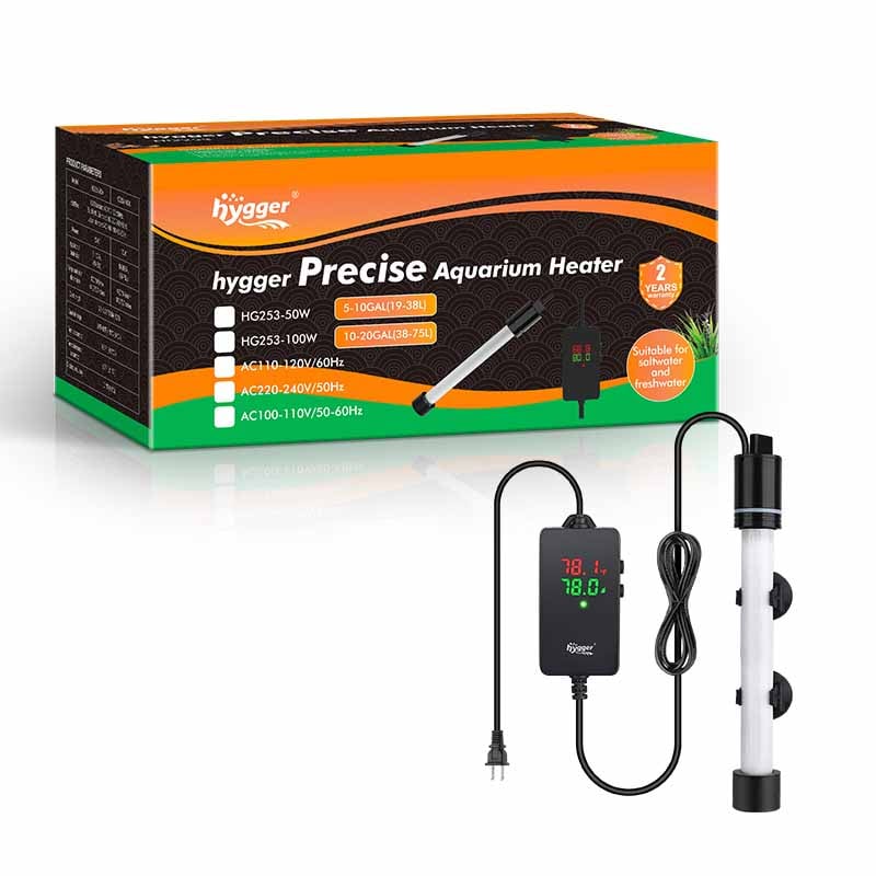 HG253 precise aquarium heater package