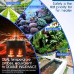 Wire aquarium heater for saltwater freshwater