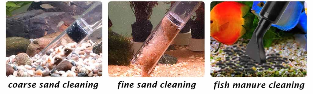 Wash fine sand
