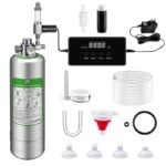 hygger CO2 Generator Kit with timer and accessories