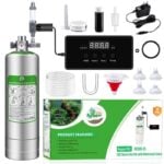 Aquarium plants CO2 generator kits with motorized valve
