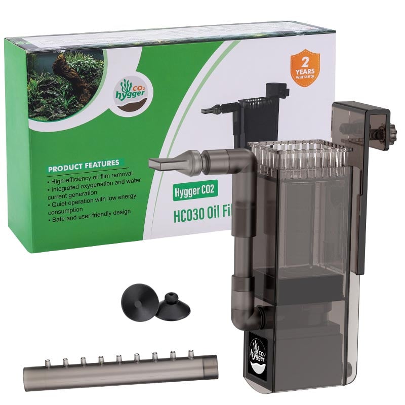 Remove oil film in fish tanks