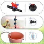 Fish tank water changer hose holder