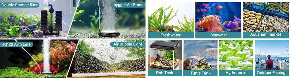 noiseless aquarium air pump