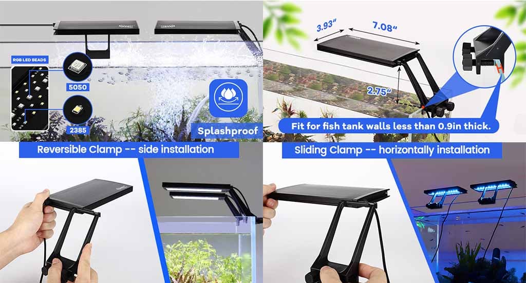 HG247 linage clip on light installation