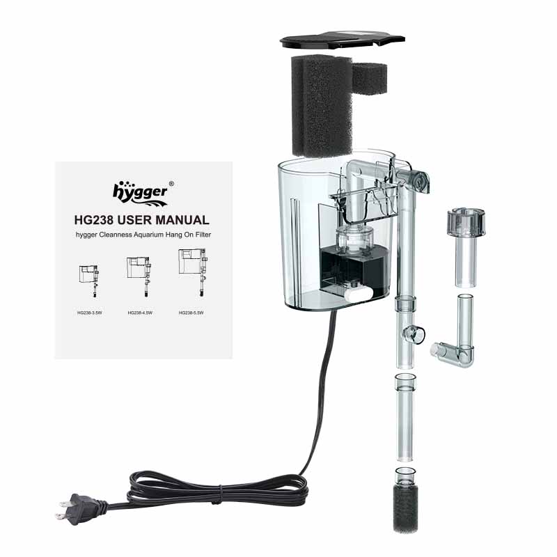 hygger 238 cleanness hang on filter