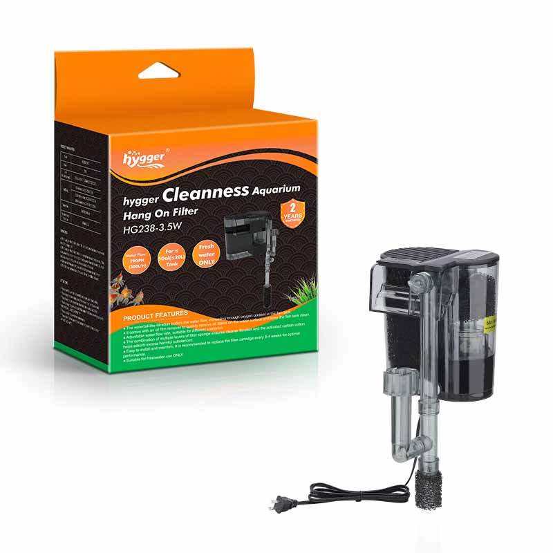 HG238 aquarium cleanness hang on filter