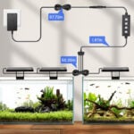 Linkage Clip On Aquarium Light size