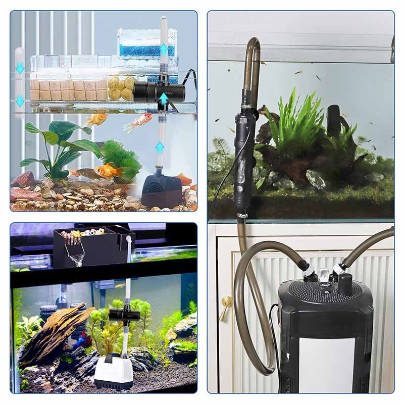 UV cleaning light with filter