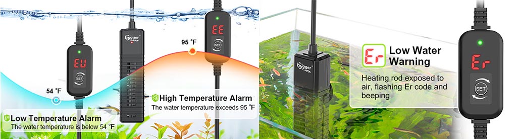 HG206 nano heater alarm