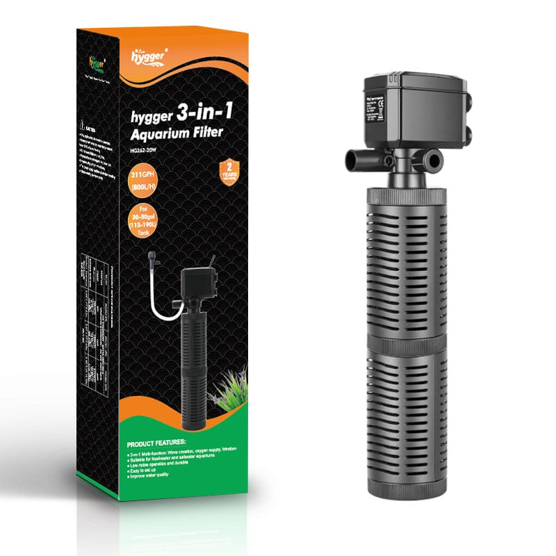 3 in 1 aquarium filter usage scences