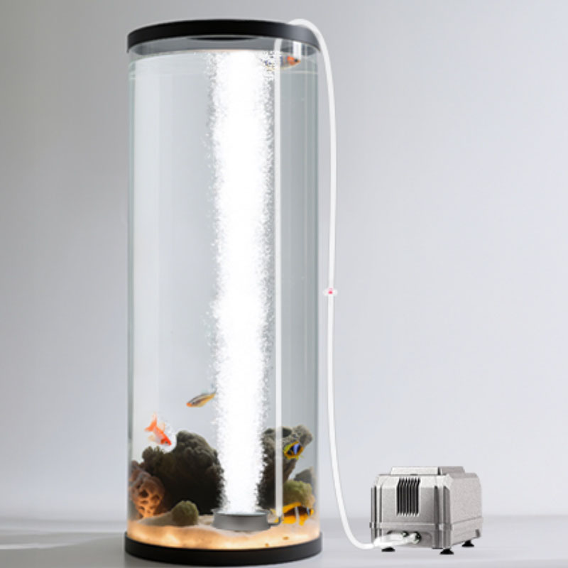 Air pump for deep tank