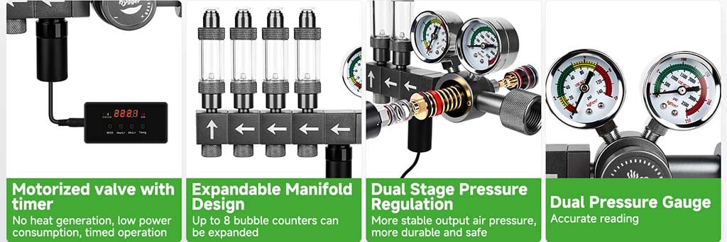 dual stage adjustable pressure