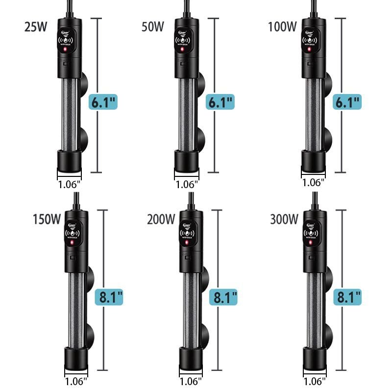 HG273 heater size