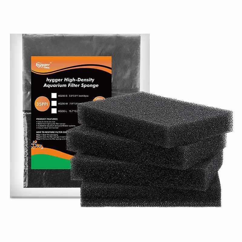 hygger 230 black filter sponge