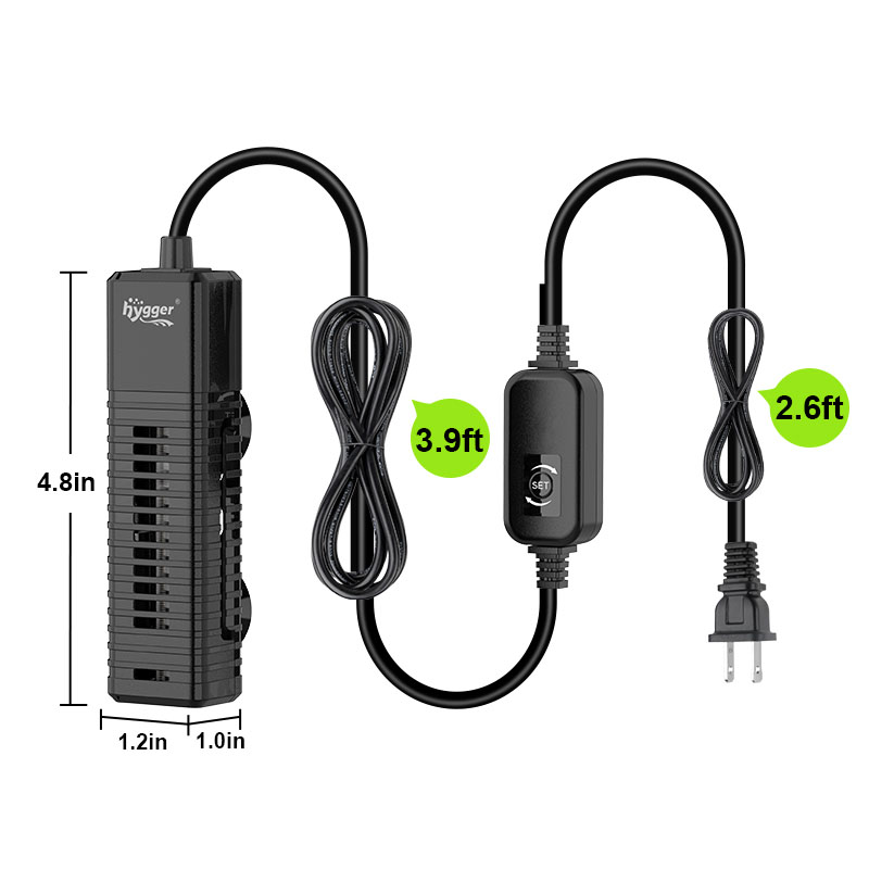 HG206 nano heater size