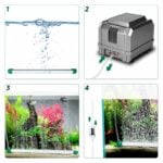 Steps to use dual-flow bubble strip
