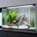 Long aquarium air bubble bar