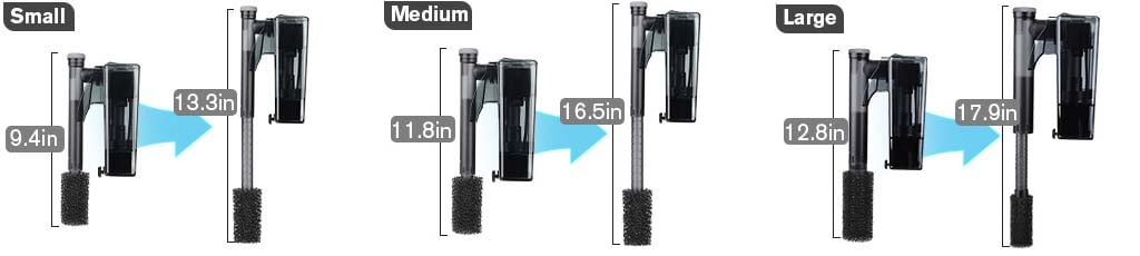 hygger 149 aquarium filter size
