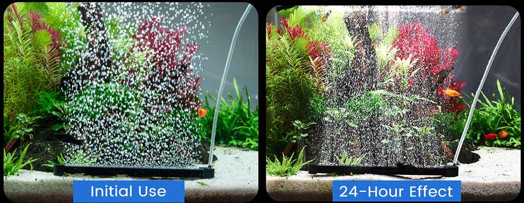 Effect of fine mist strip