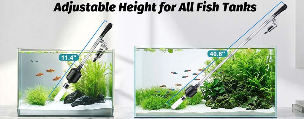 Electric cleaner for all fish tanks