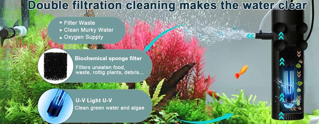 Double filtration UV filter