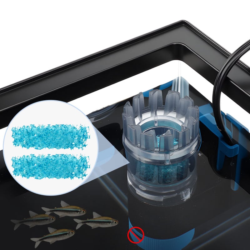 Remove oil film in fish tanks
