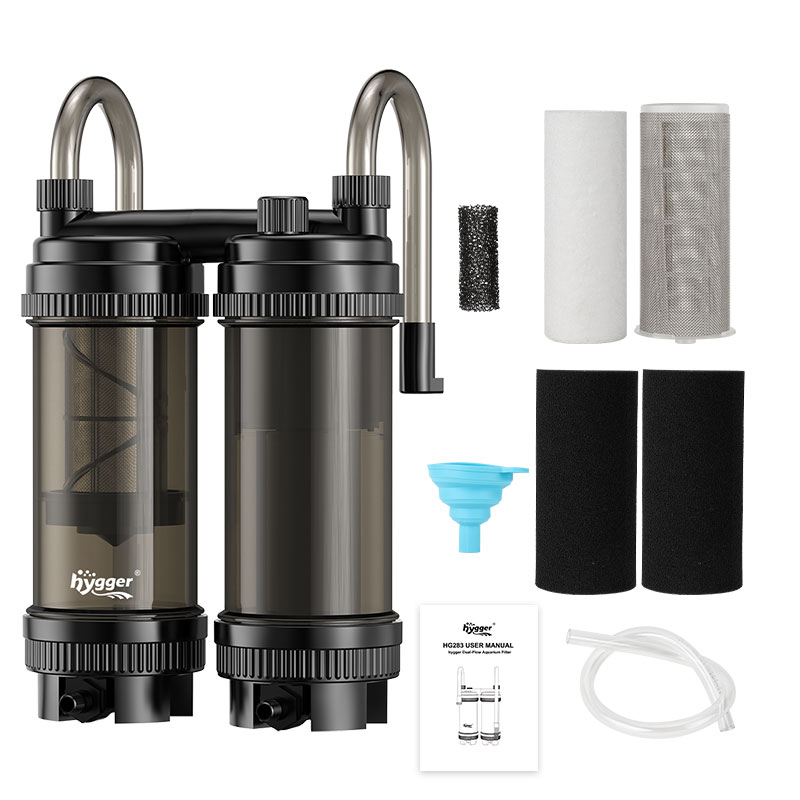 HG283 dual flow filter for aquariums