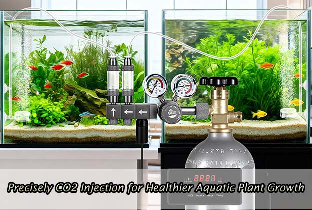 Precisely CO2 Injection for Healthier Aquatic Plant Growth