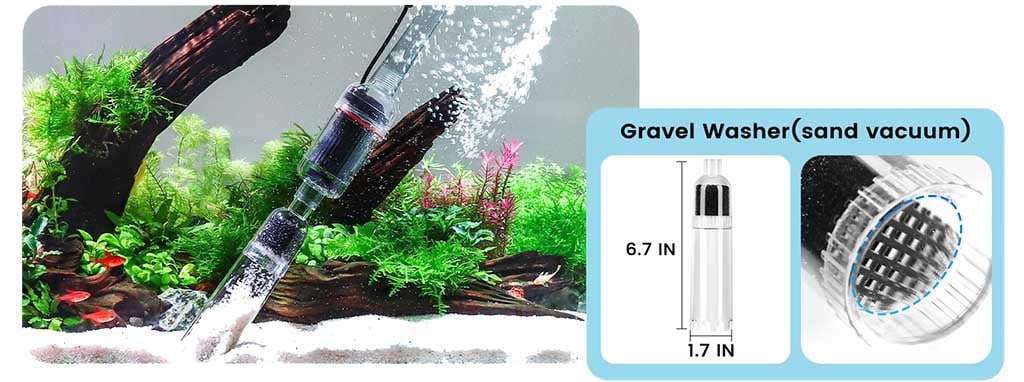 gravel substrate washer