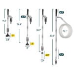 HG298 DC water changer size