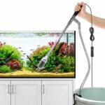 Handheld hygger water changer fish tank cleaner