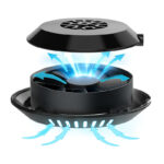 Saltwater light has fans for heat dissipation