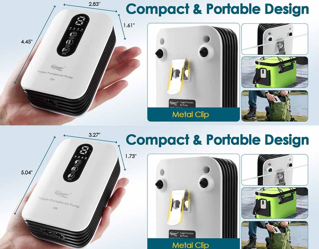 compact air pump 4W
