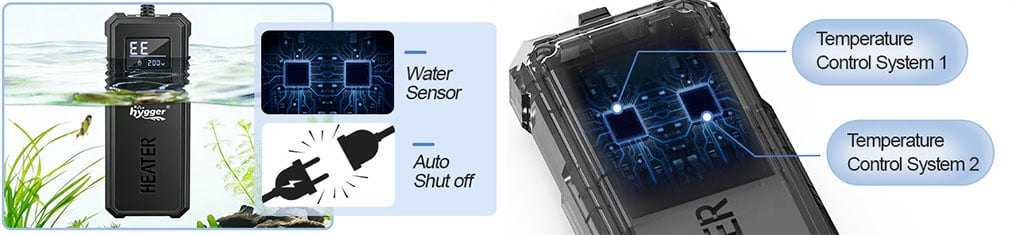 Prevent overheating small heater