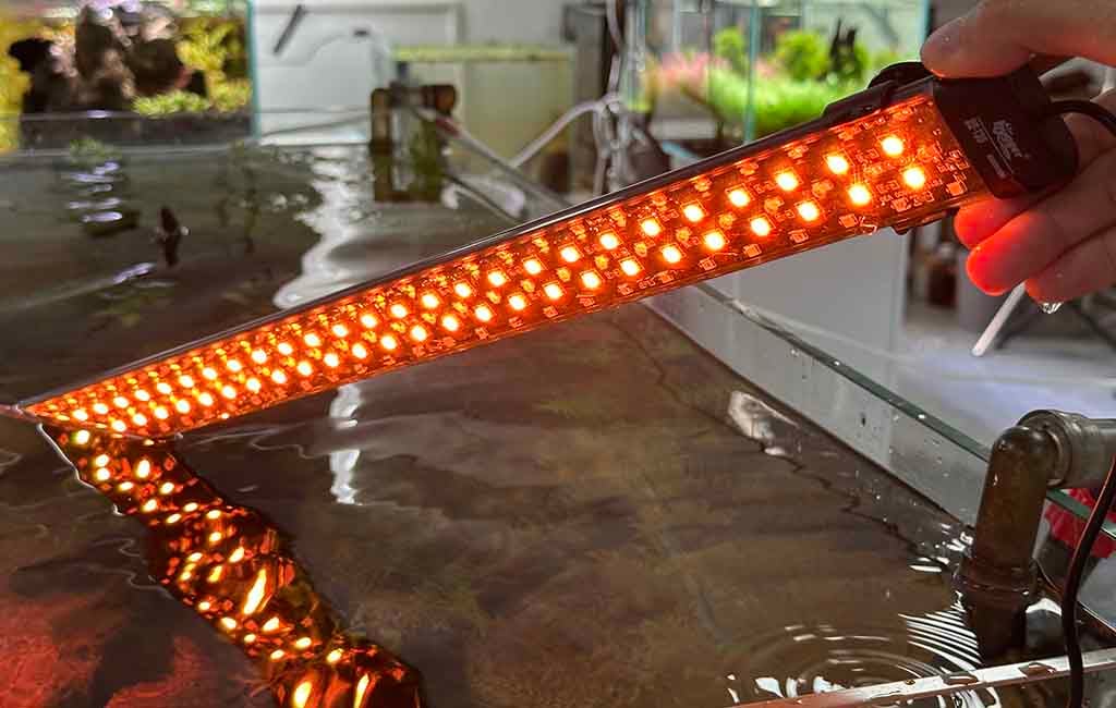 heating lighting adjustment