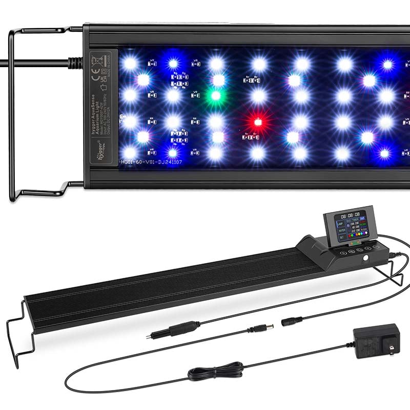 smart sensing aquarium light