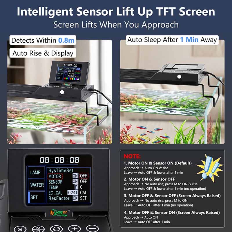 TFT screen auto life up