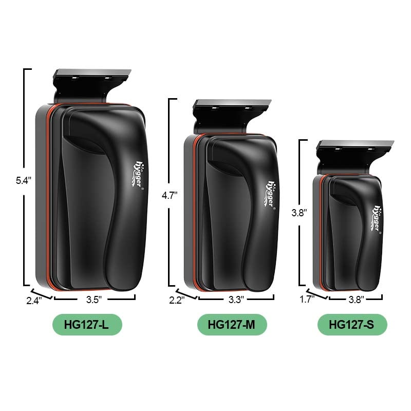 HG240 float-up magnetic cleaner size