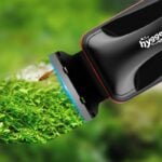 Float-up magnetic cleaner for aquarium