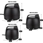 hygger 143 water pump size