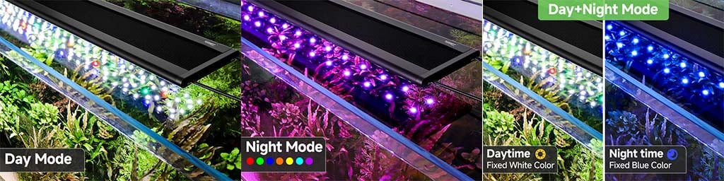 3 light mode for plant growth