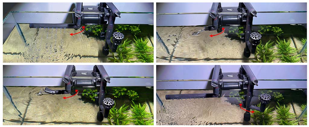 Adjust water flow rate for hygger Satchel HOB Filter